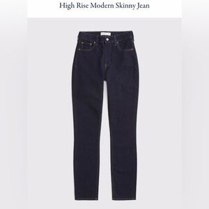 Abercrombie High Rise Modern Skinny Jeans